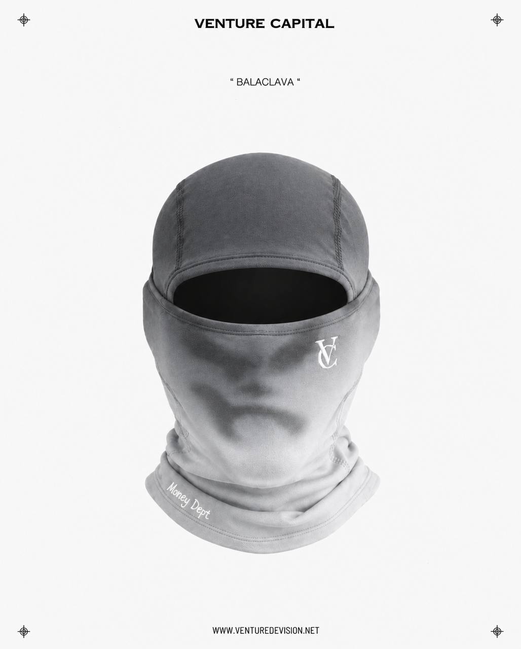 Balaclava Gray/White