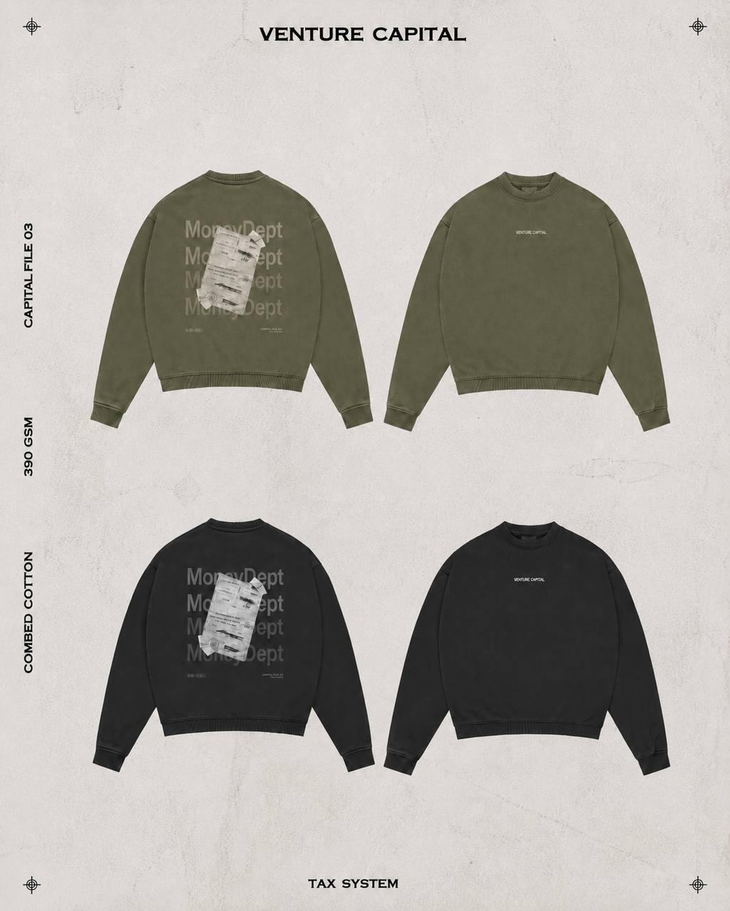 Sweatshirt / TAX SYSTEM